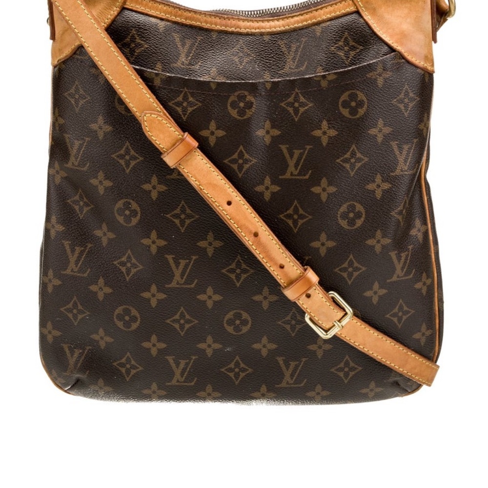 Louis Vuitton Monogram Tan and Brown Crossbody Bag